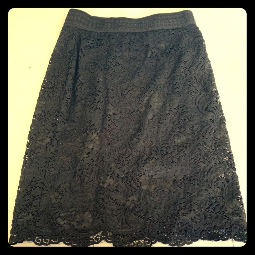 Vero Moda Black Lace Skirt